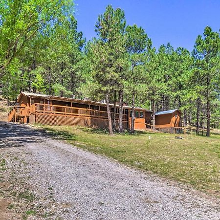 Quiet Cloudcroft Cabin With Porch And Gas Grill! Buitenkant foto