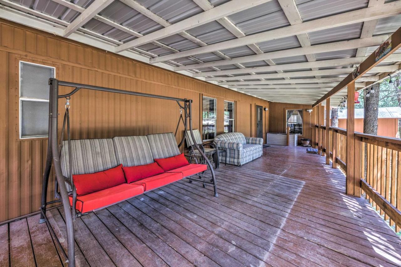 Quiet Cloudcroft Cabin With Porch And Gas Grill! Buitenkant foto